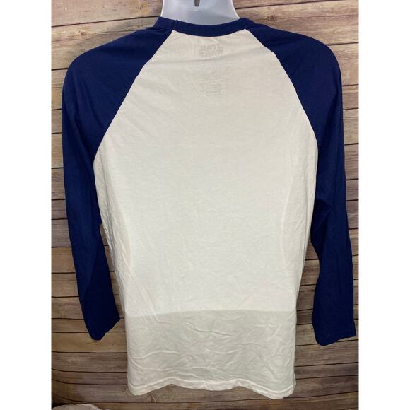 Star Wars Long Sleeve Large Character T-Shirt Luke Skywalker Leia Licensed Mens - Picture 2 of 8